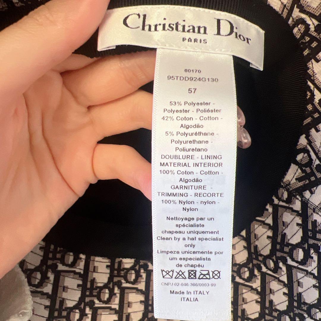 【完売品】　ChristianDior チュール付き　ボブハット