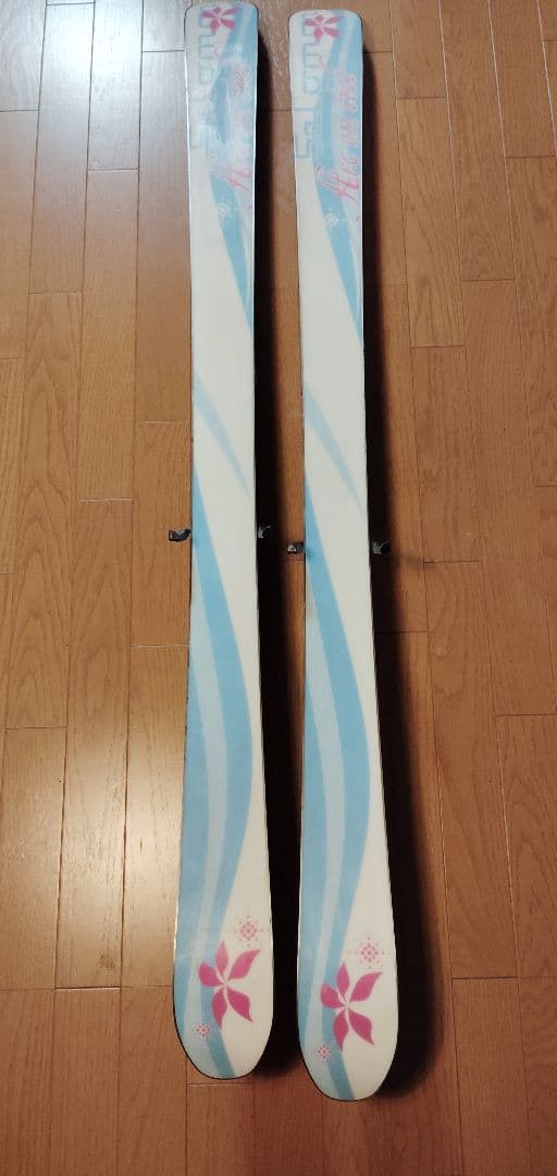 サロモン Arc en ciel 151cm　ツインチップスキー ビンディング付