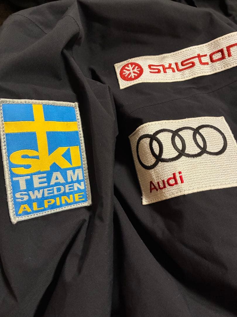 レア【GOLDWIN】M スキー、スノボ　スウェーデン ウェア セット AUDI