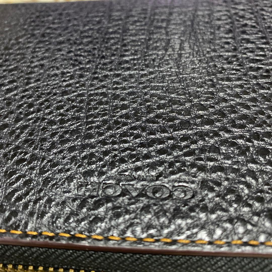 竜神美品ハワイ購入　コーチ　ダブルジップ財布　325ドル　お買い得