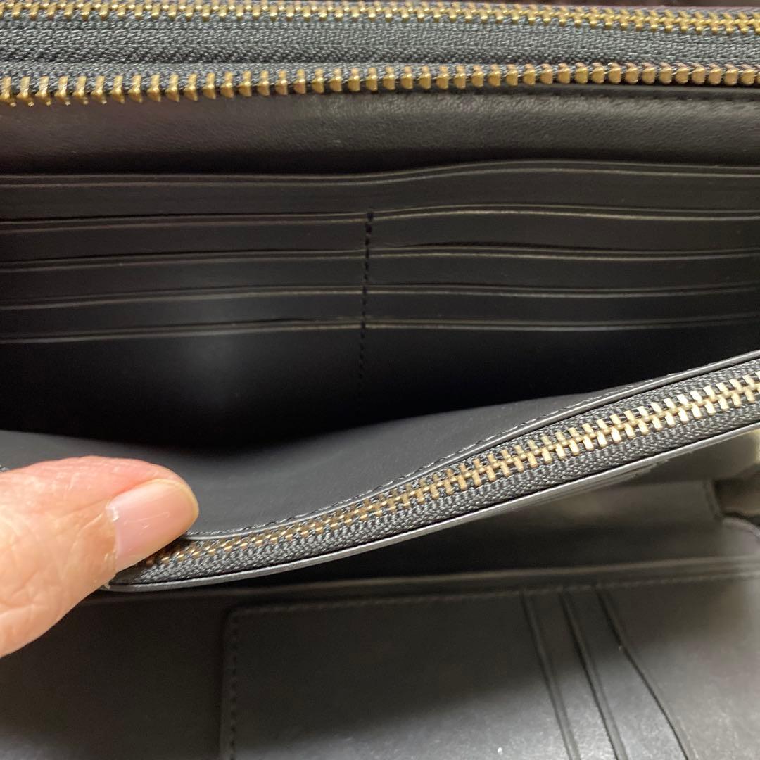 竜神美品ハワイ購入　コーチ　ダブルジップ財布　325ドル　お買い得