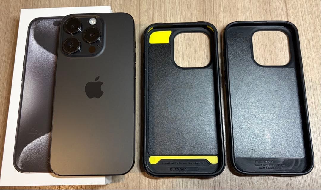 Apple iPhone15Pro 128GB 【美品】　ブラックチタニウム