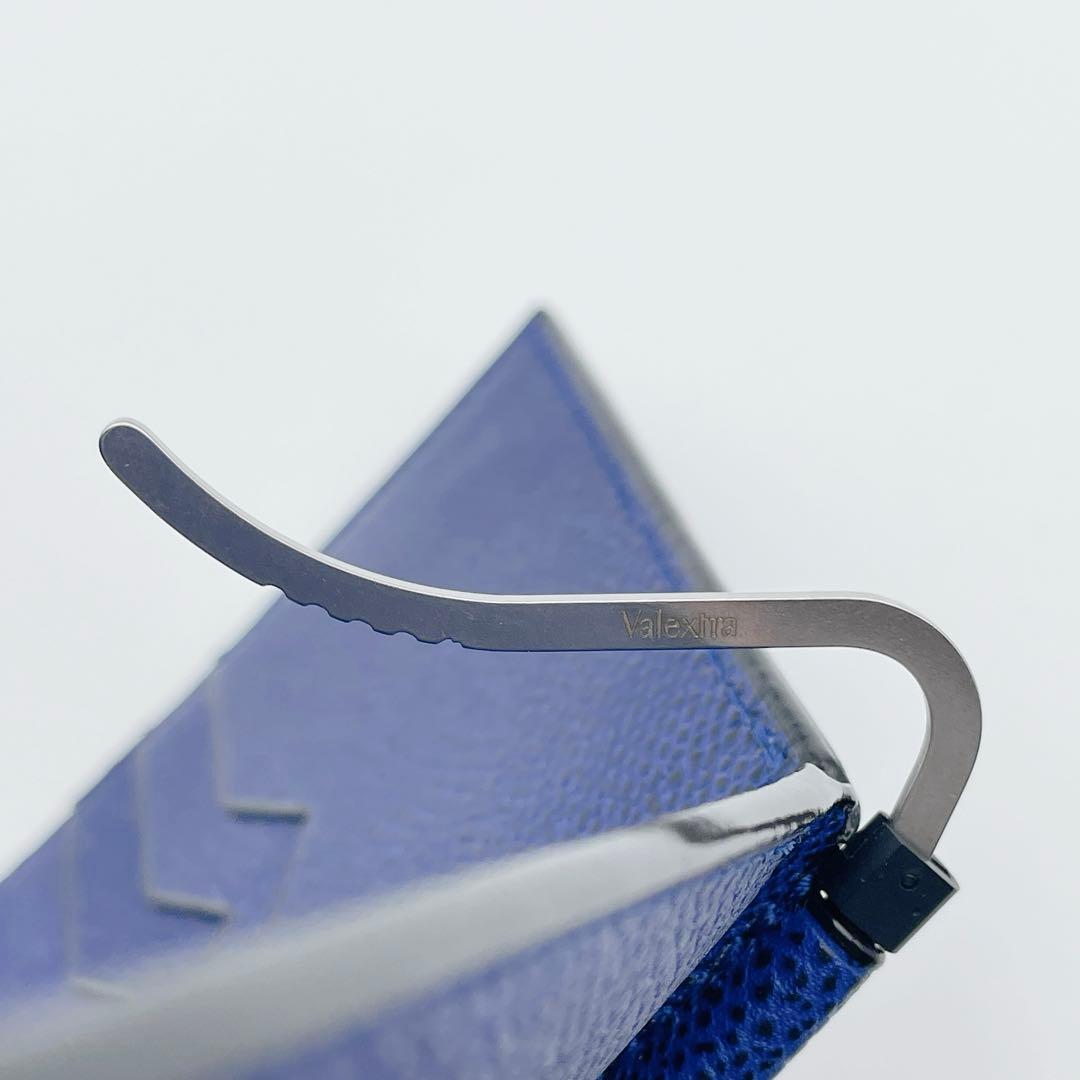 未使用✨Valextra ヴァレクストラ マネークリップ カードケース レザー