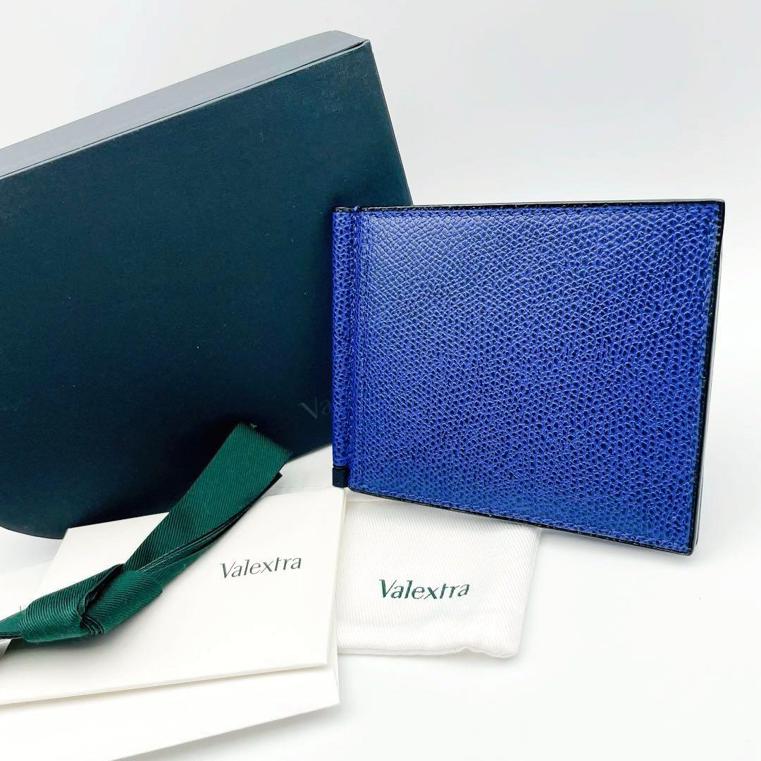 未使用✨Valextra ヴァレクストラ マネークリップ カードケース レザー
