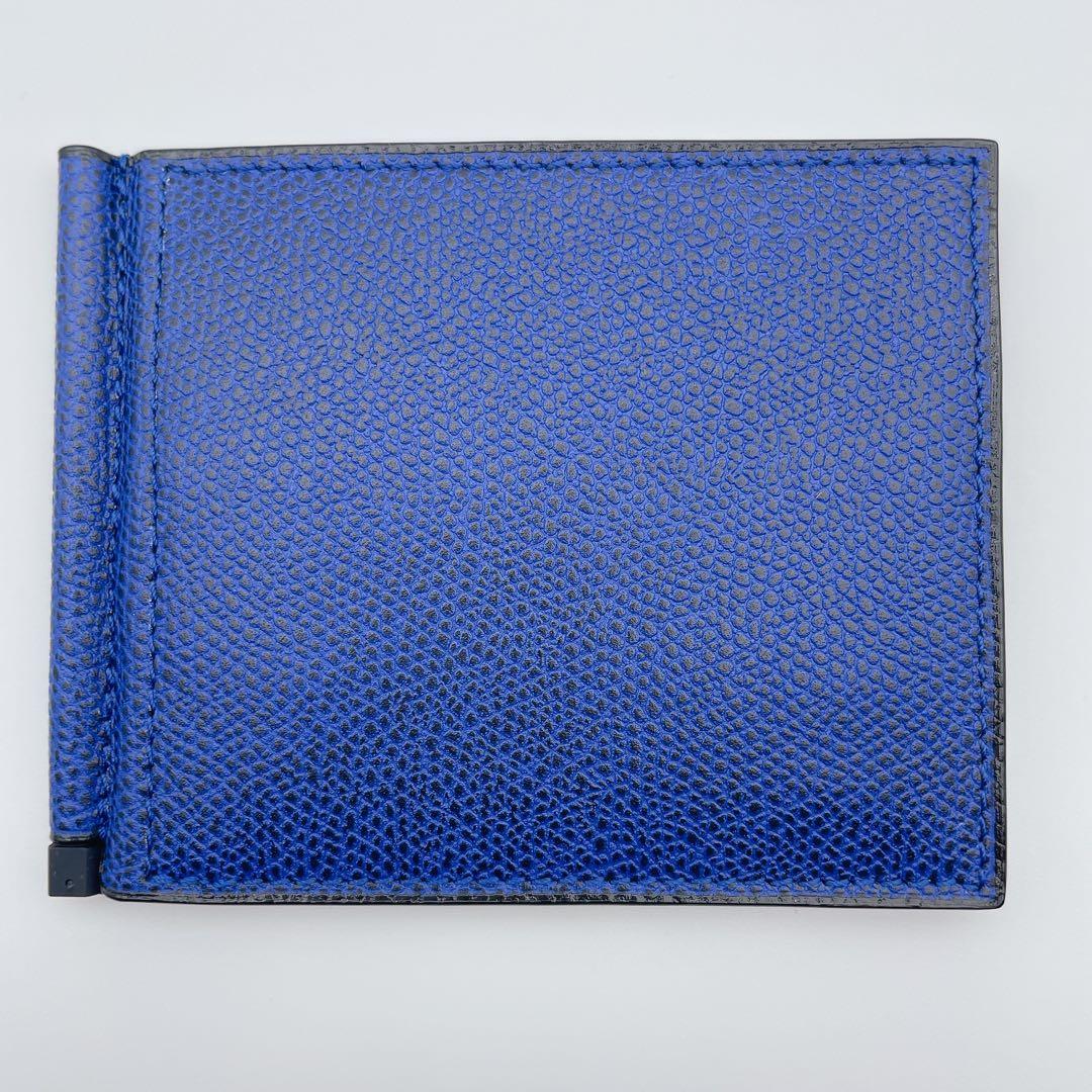 未使用✨Valextra ヴァレクストラ マネークリップ カードケース レザー