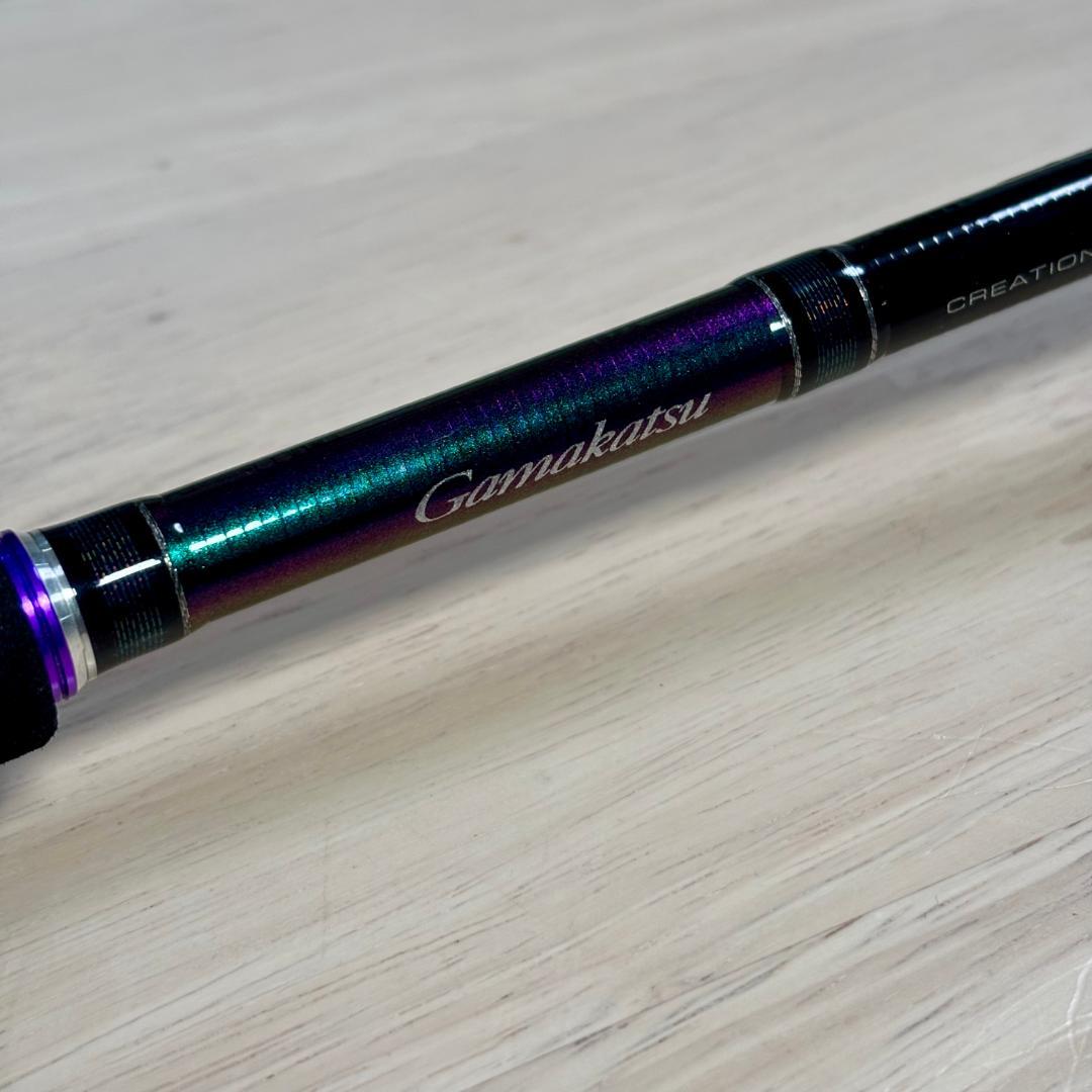 【美品】がまかつ エクスシグナル カワハギ 172AC 船竿