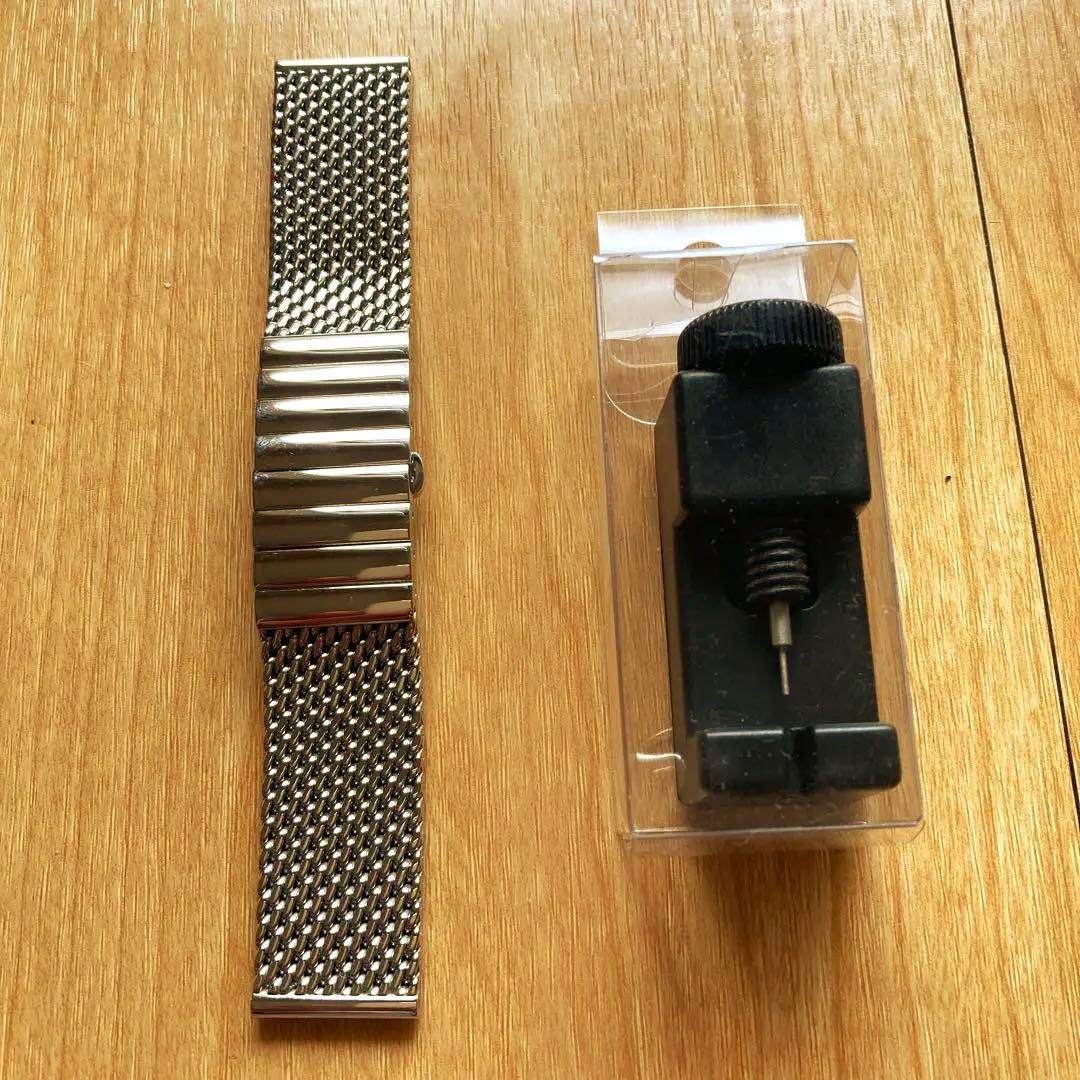 HERMANN STAIB ハーマンステイブ メッシュ 腕時計　ベルト　バンド