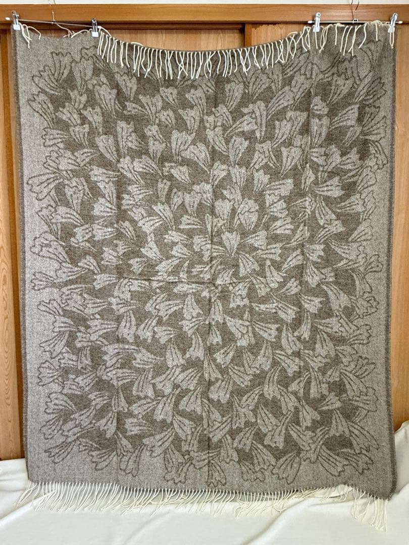 Klippan クリッパン　ブランケット　毛布　ミナペルホネン　ブラウン