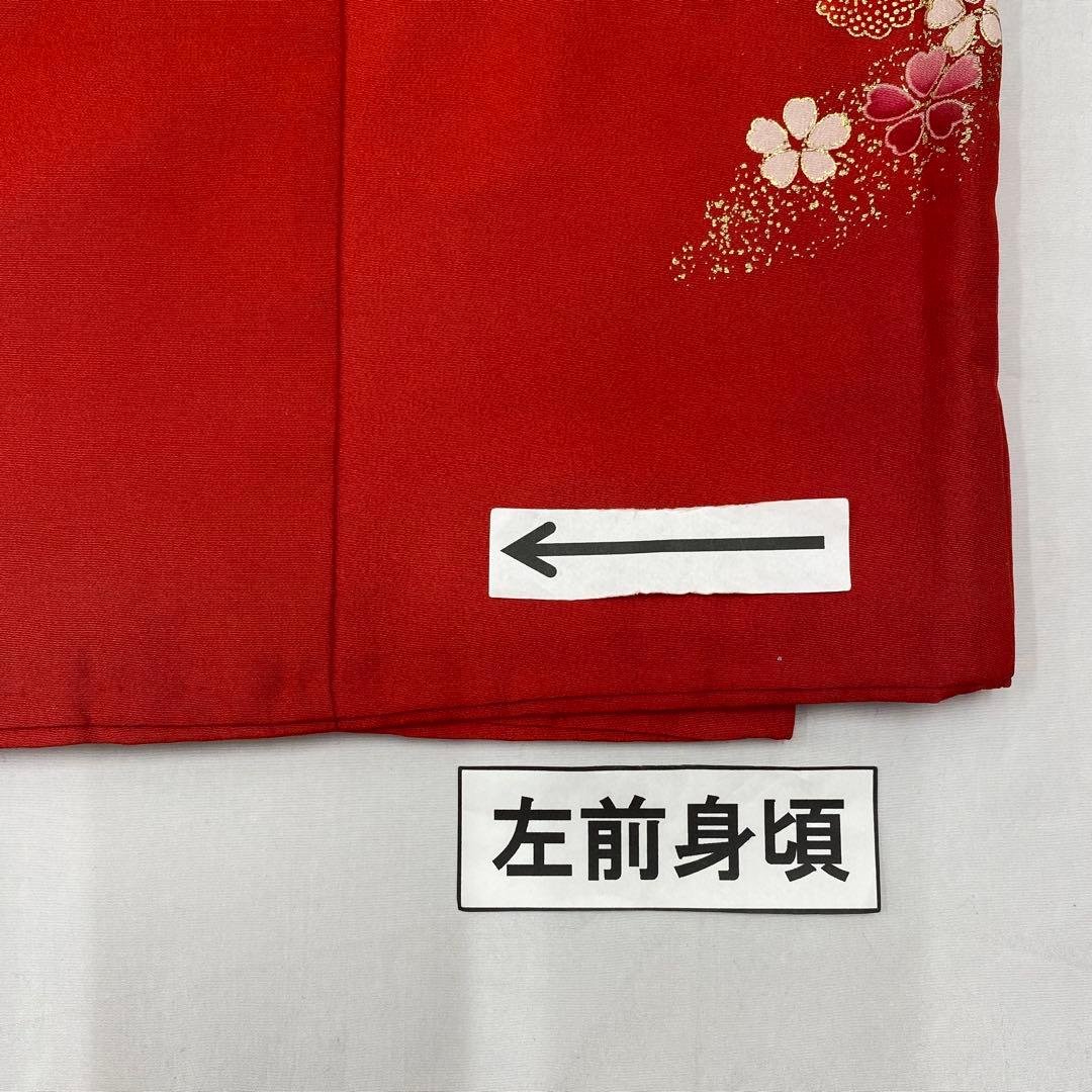 507agu6◎七五三 三歳 女の子 着物&被布セット◎