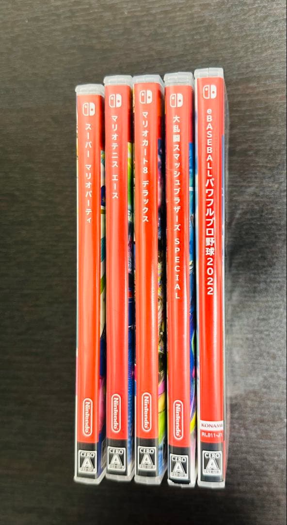 Nintendo Switch ゲームソフト 5本まとめ売り