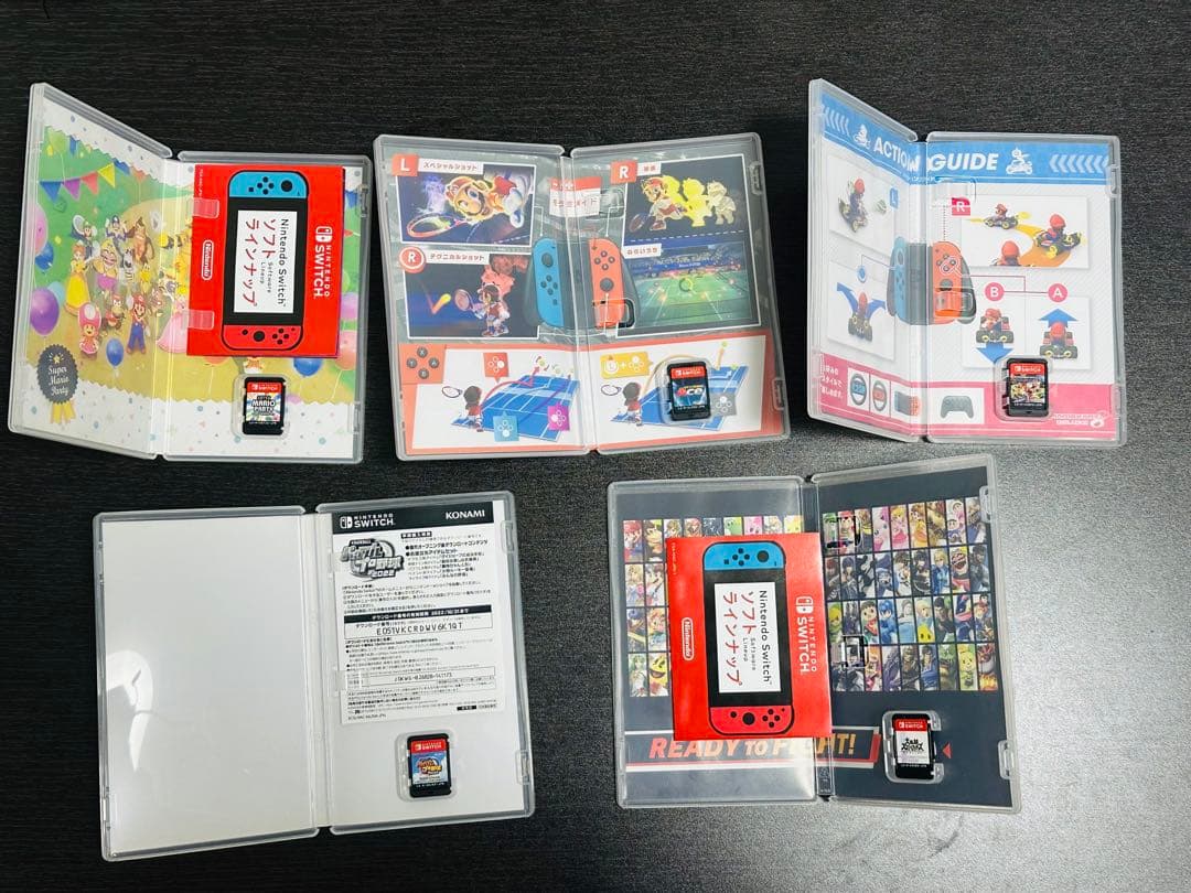 Nintendo Switch ゲームソフト 5本まとめ売り