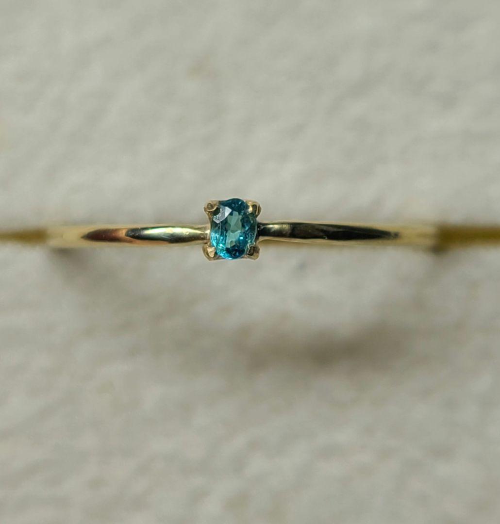 はなはな★ブラジルバターリャパライバトルマリン★リングオーダー