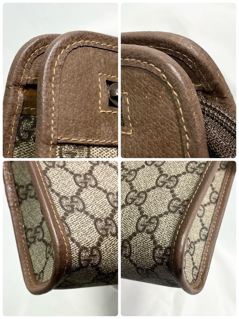 グッチ オールドグッチ クラッチバッグ セカンドバッグ スプリーム 金具 大容量