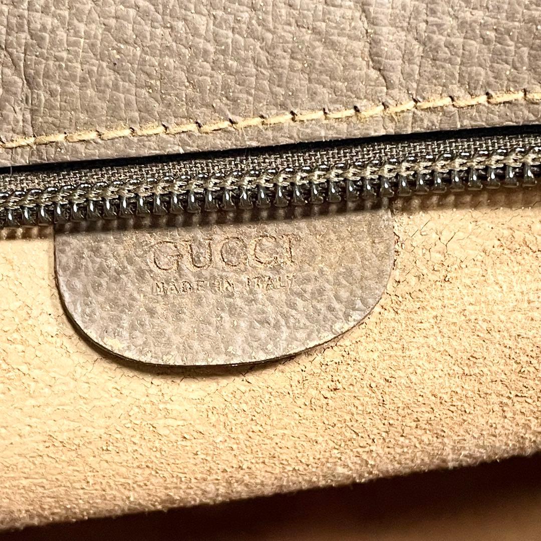 グッチ オールドグッチ クラッチバッグ セカンドバッグ スプリーム 金具 大容量