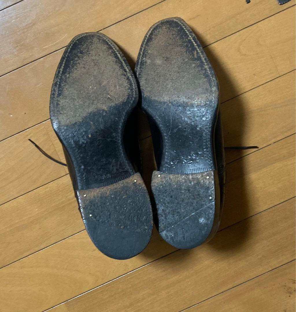 本日限り送料込み着払い　渋い　ウイングチップ　コムデギャルソン　25、5