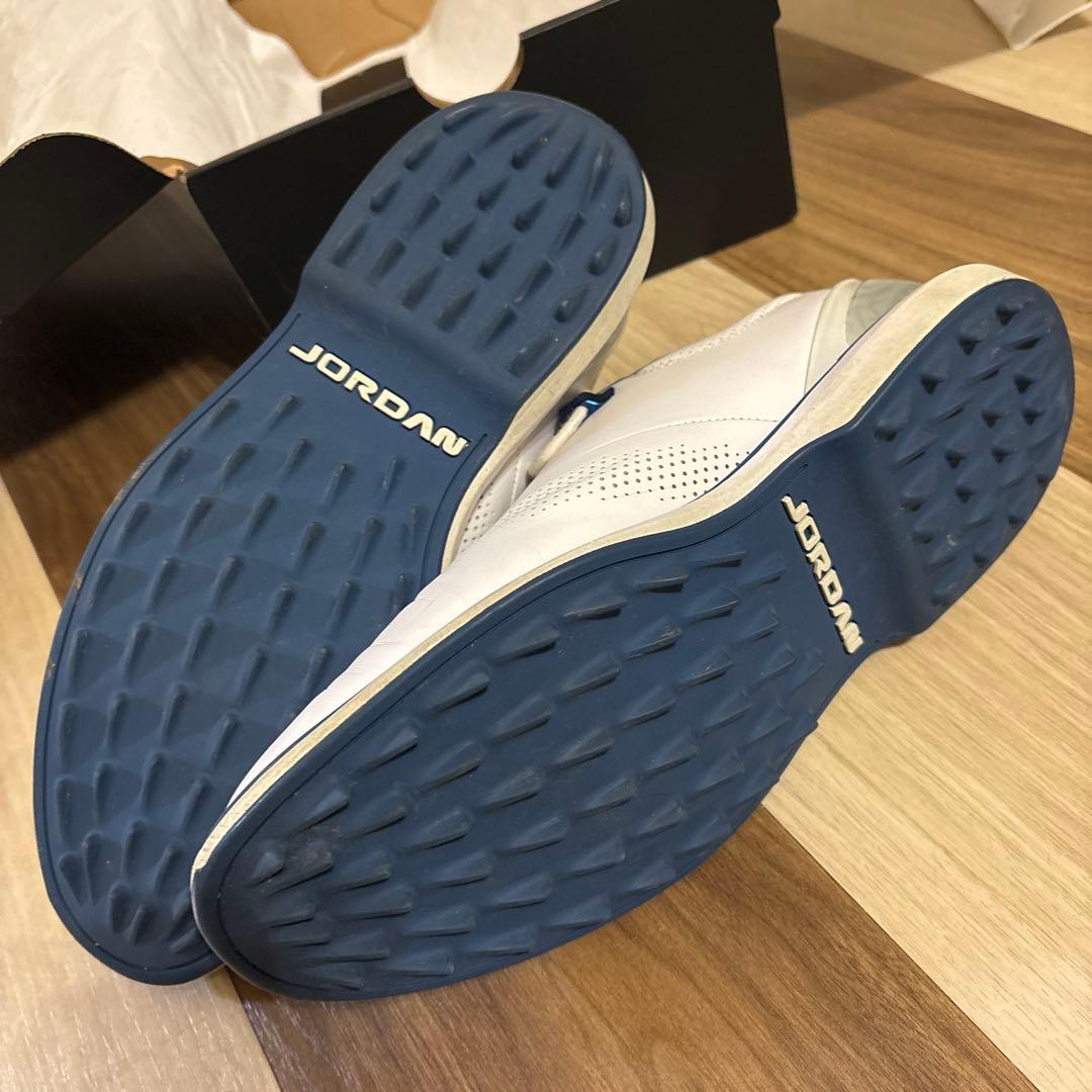 JORDANADG4ゴルフシューズ ホワイト/ブルー
