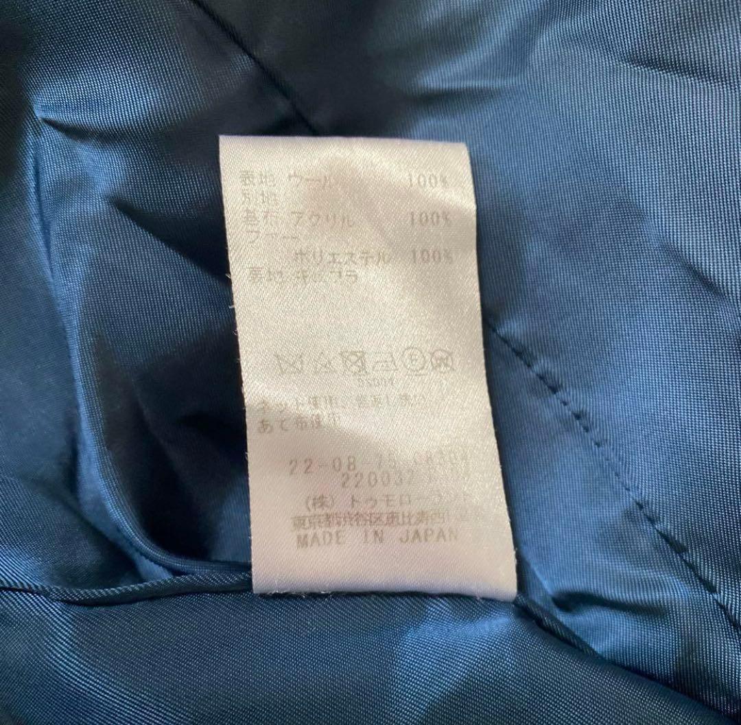 デプレ 定価71280円 ファー付フード ウール コート 3WAY 白