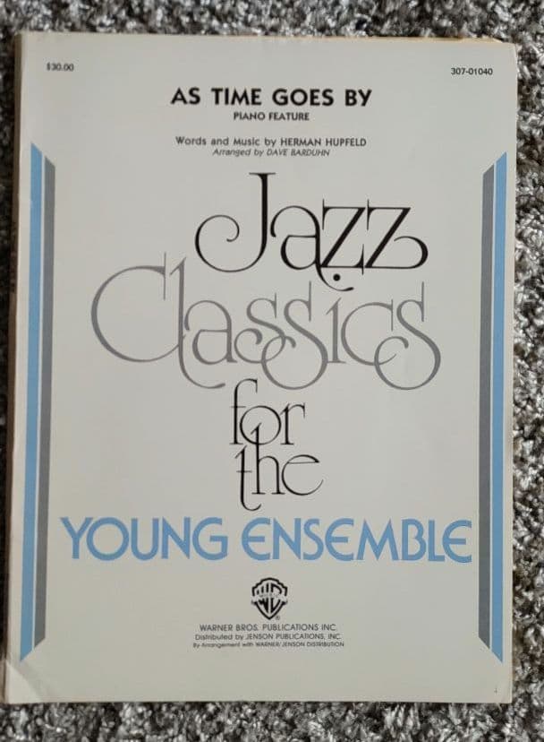 ビッグバンド譜面：As Time Goes By