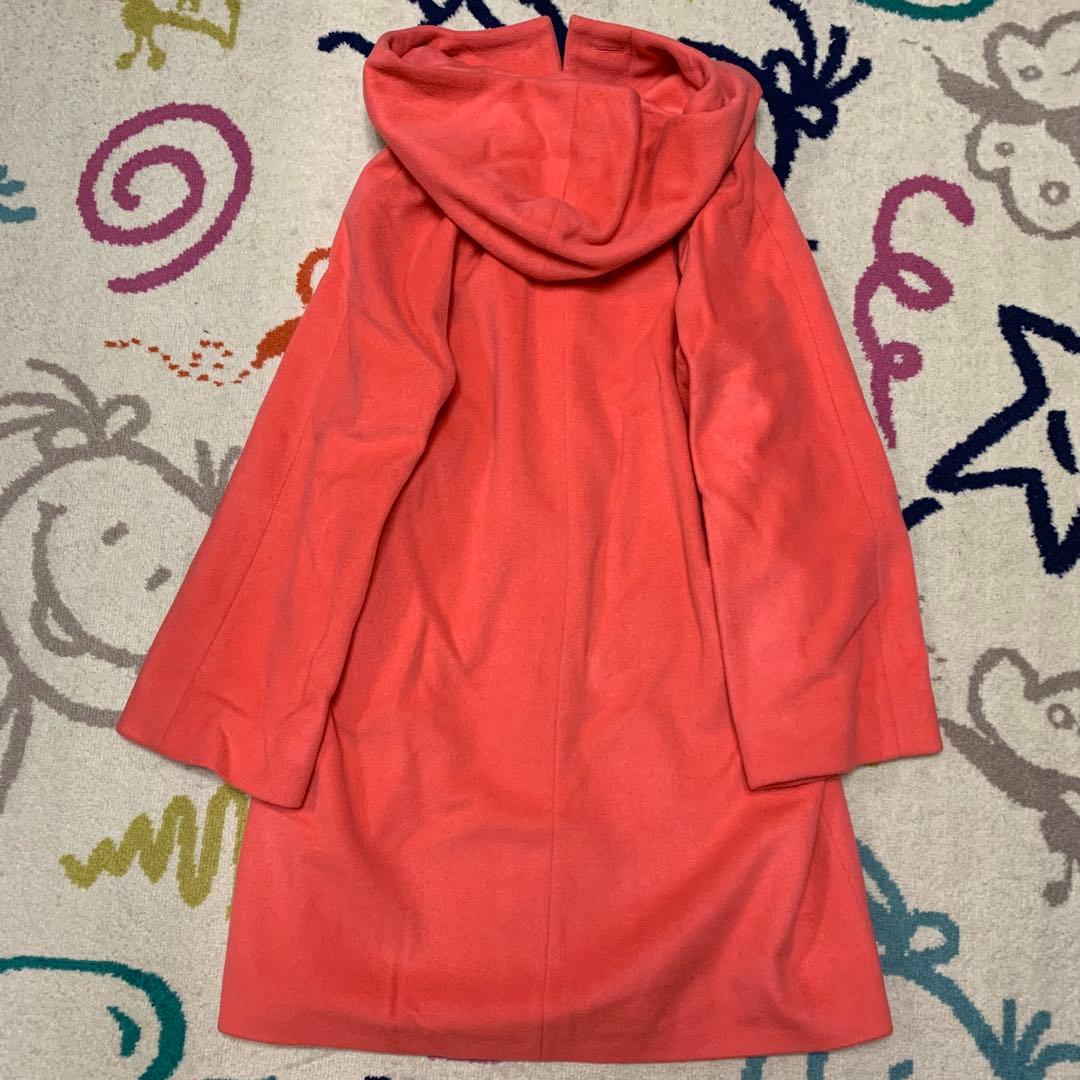 ＊happyhlv さま＊専用　marimekko ロングコート　サーモンピンク