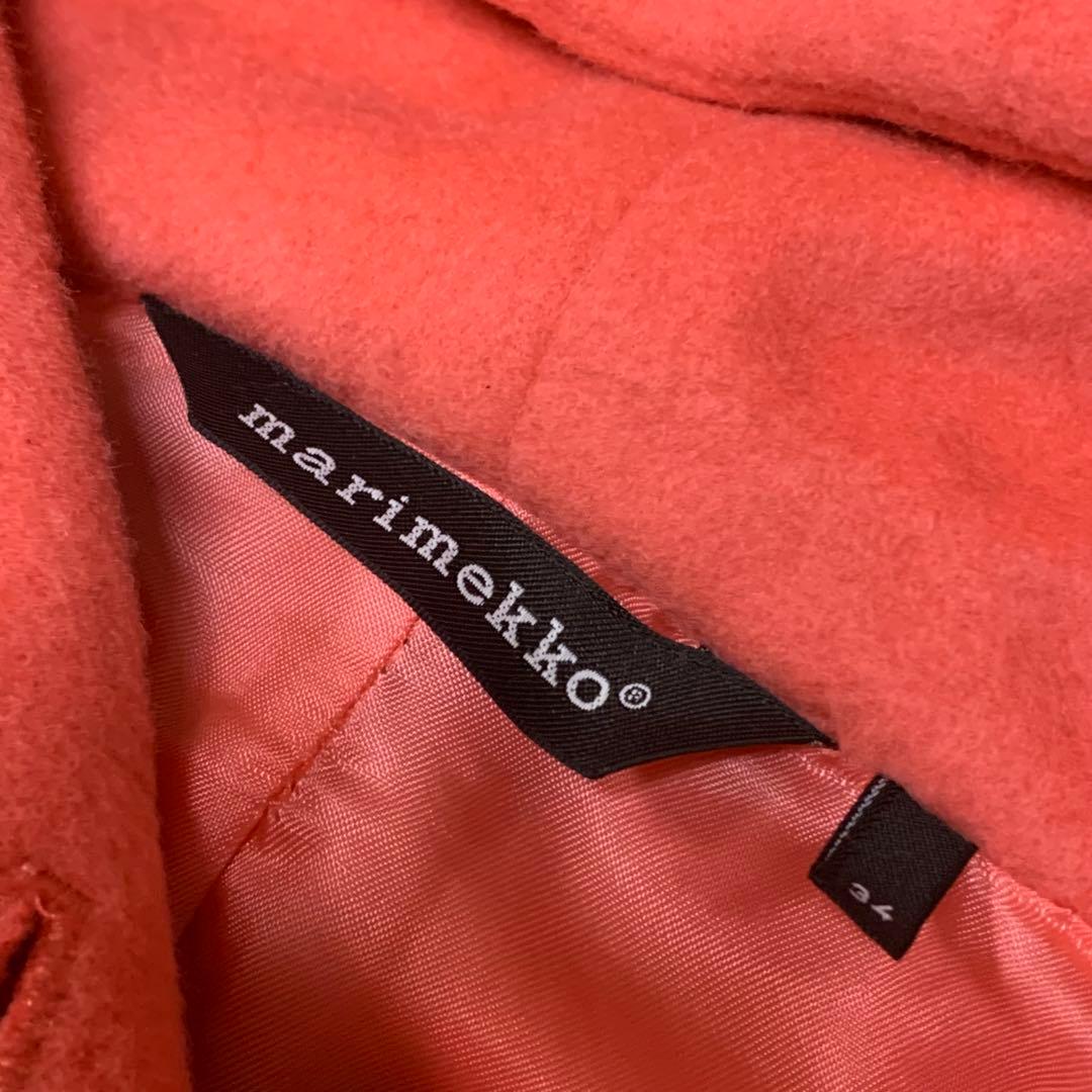 ＊happyhlv さま＊専用　marimekko ロングコート　サーモンピンク