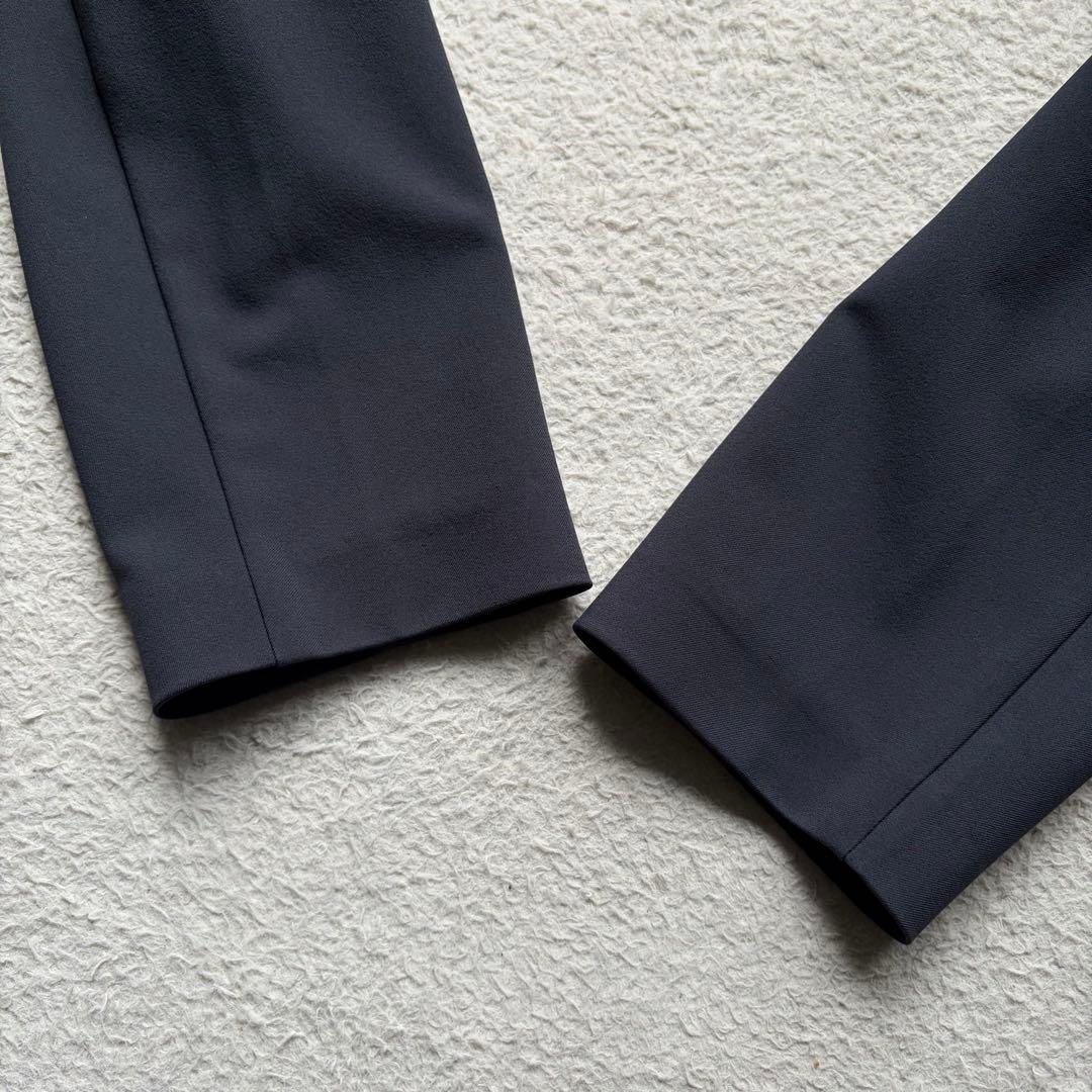 極美品✨デサントオルテライン テックテーラードジャケット ジャージ ネイビー L