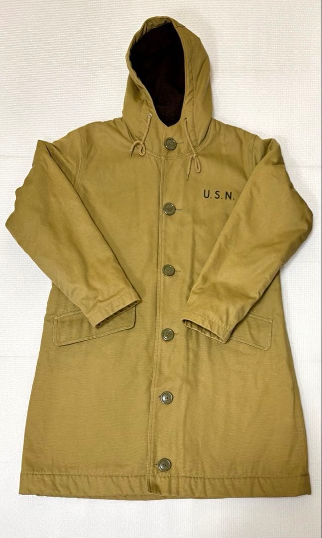 清*利様 HOUSTON ヒューストン N-2 デッキ コート