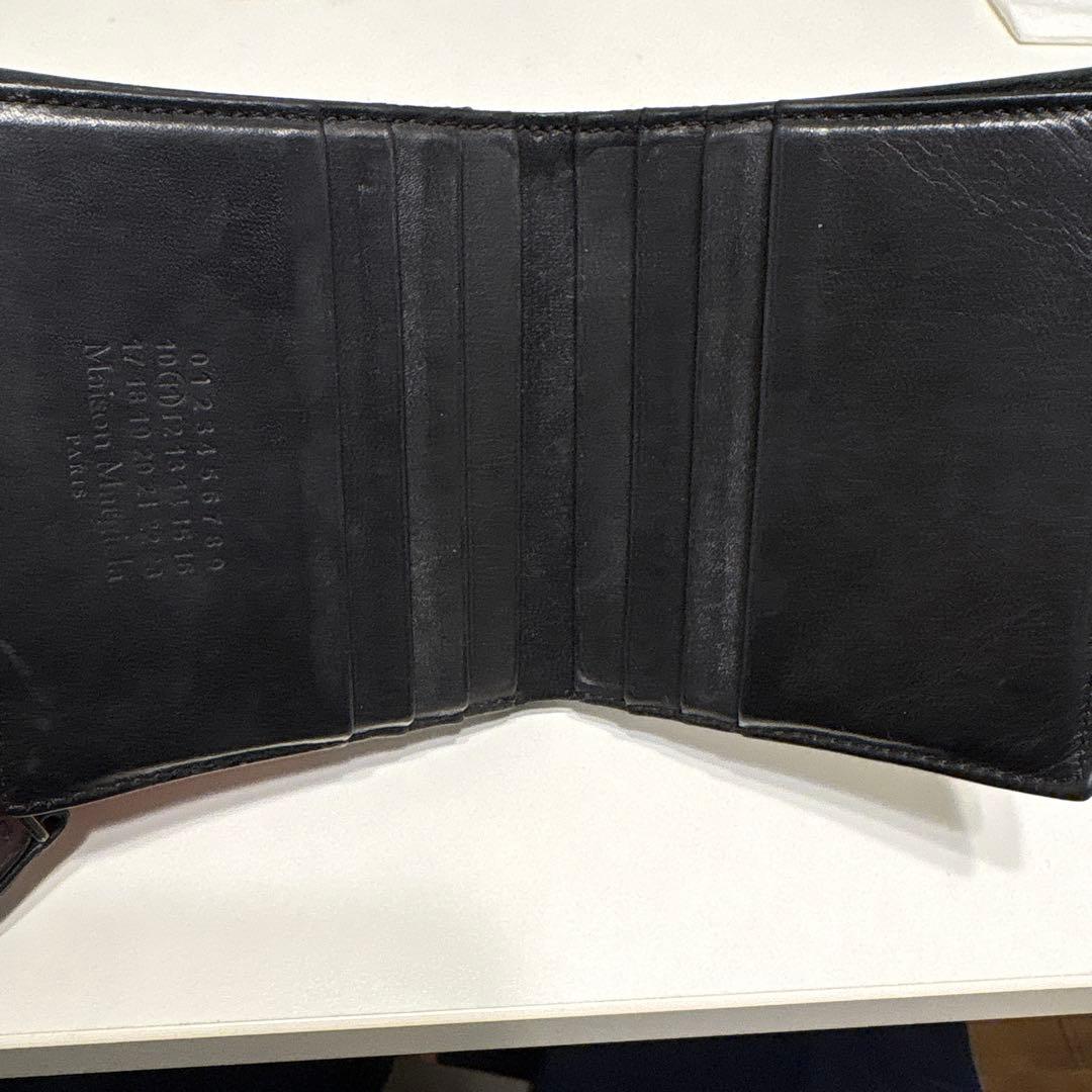 Maison Margiela フォールデッドレザーウォレット