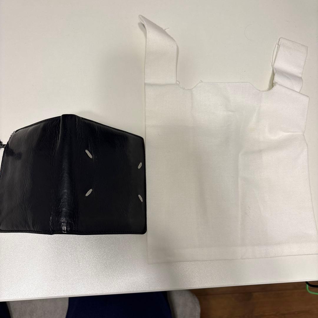 Maison Margiela フォールデッドレザーウォレット