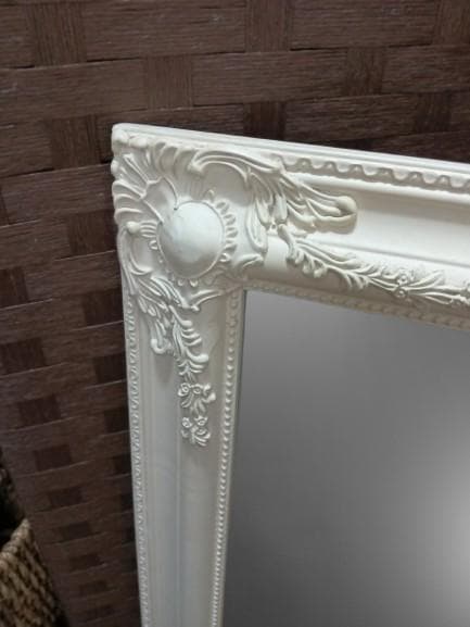 アンティーク ウォールミラー 壁掛け 鏡 シャビー 高級感 姿見 52×72