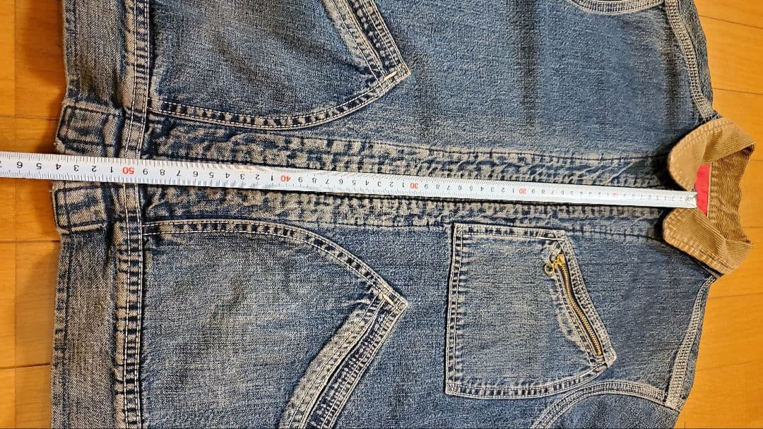 ボ*帳様 旧DENIME オリゾンディ期 91-LB型 デニムブルゾン Mサイズ