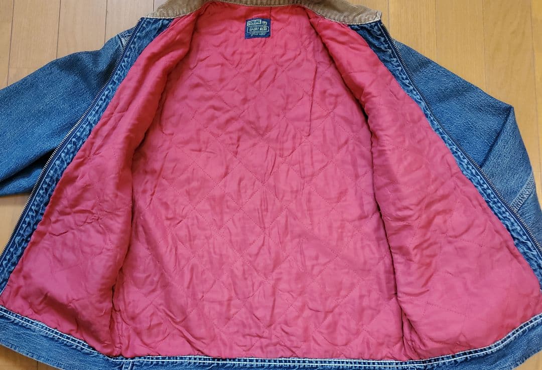 ボ*帳様 旧DENIME オリゾンディ期 91-LB型 デニムブルゾン Mサイズ