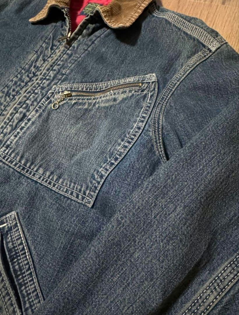 ボ*帳様 旧DENIME オリゾンディ期 91-LB型 デニムブルゾン Mサイズ