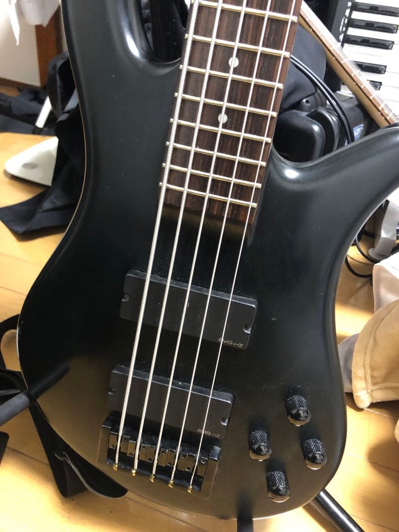 SPECTOR 5弦ベース　マットブラック　韓国製(推定)