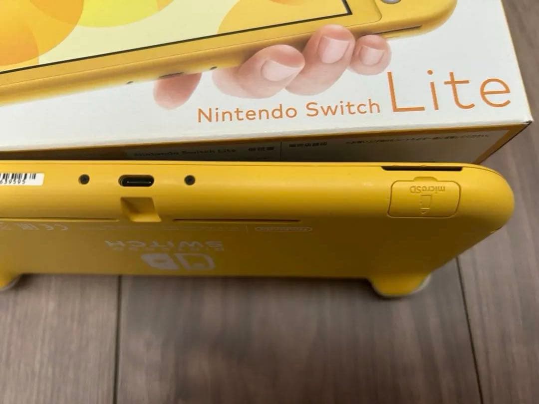 【合馬公式アカウント2】Switch Liteイエロー 『ジャンク品』