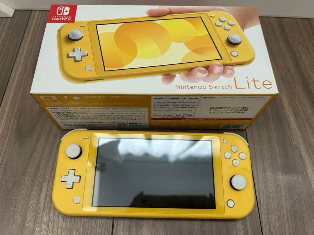 【合馬公式アカウント2】Switch Liteイエロー 『ジャンク品』