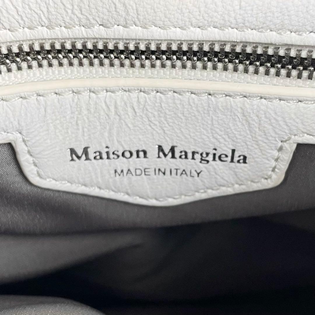 A4可 美品 メゾンマルジェラ レザー 2WAY ショルダーバッグ グラムスラム