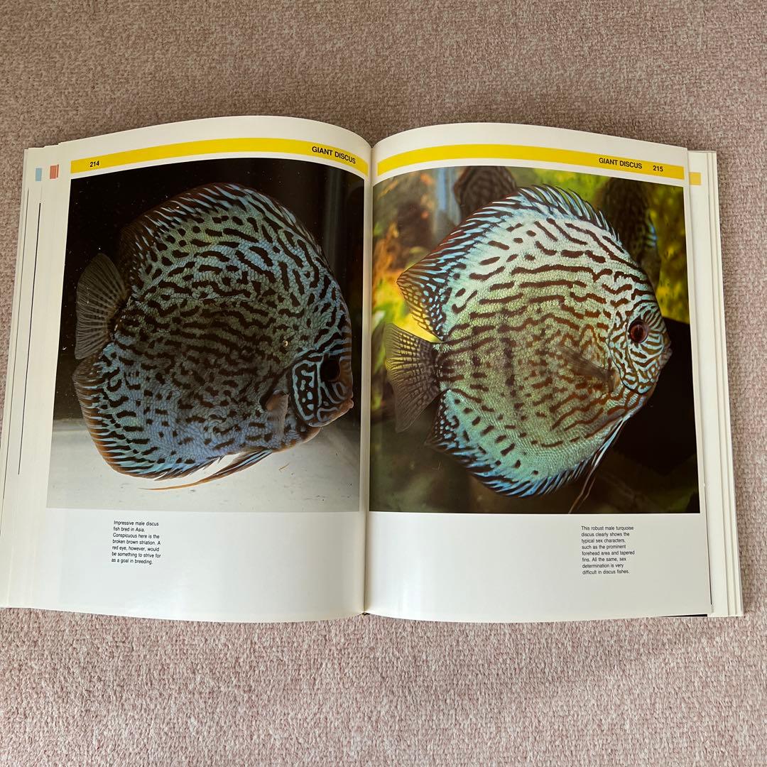 洋書　THE ATLAS OF DISCUS ディスカス　大型本