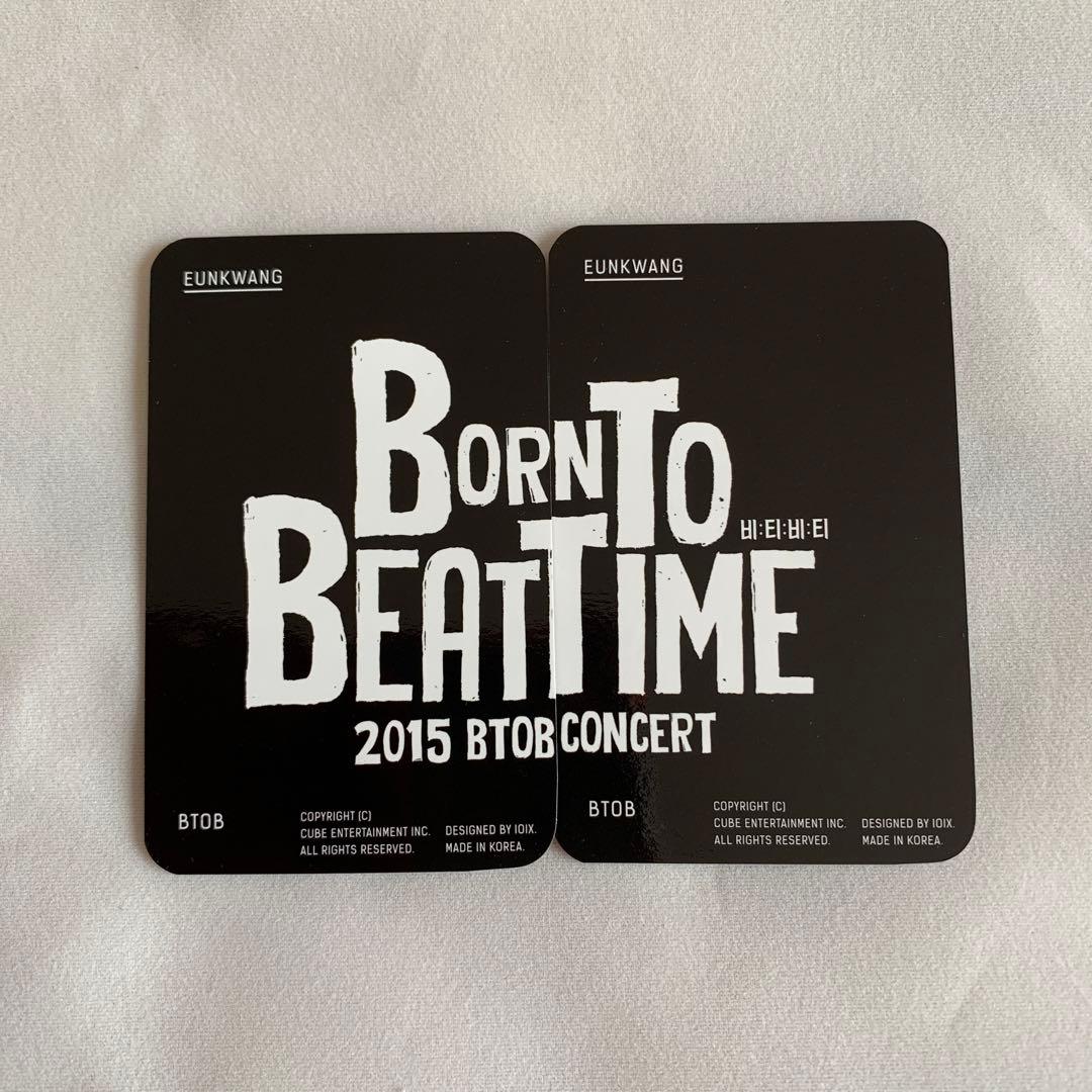 BTOB born to beat time トレカ　ウングァン