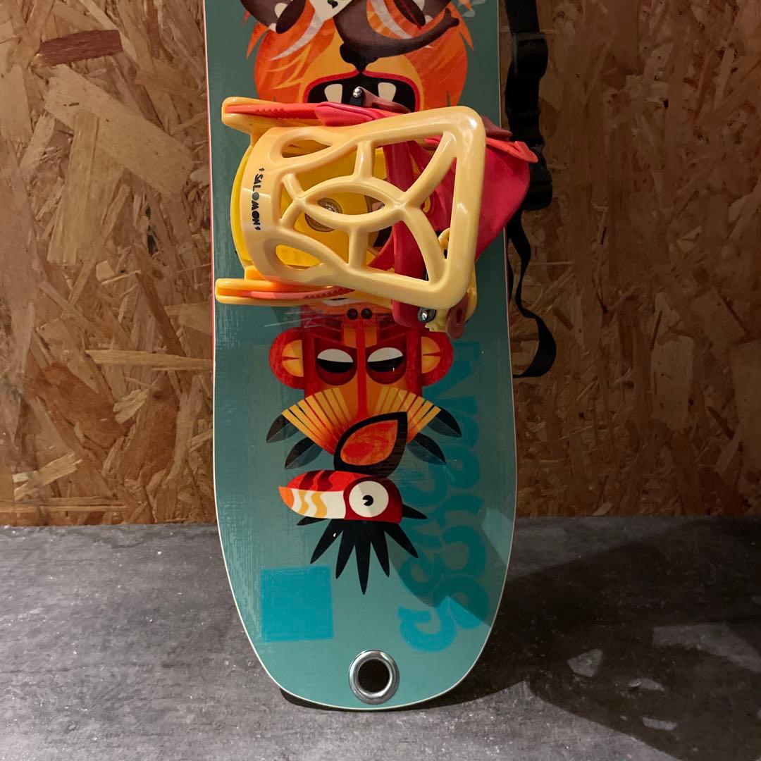 【3点セット】Salomon キッズ スノーボード 100センチ