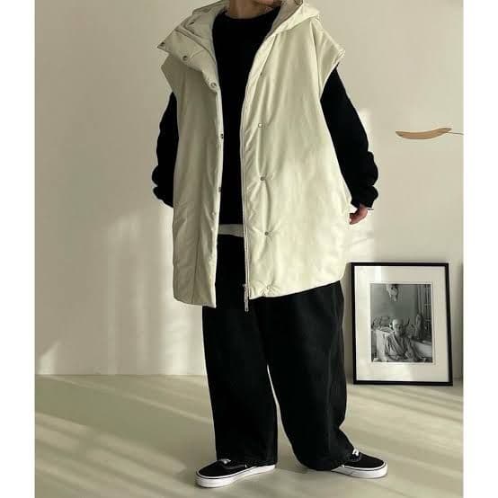 ARGUE アギュー COCOON COAT VEST ダウンベスト