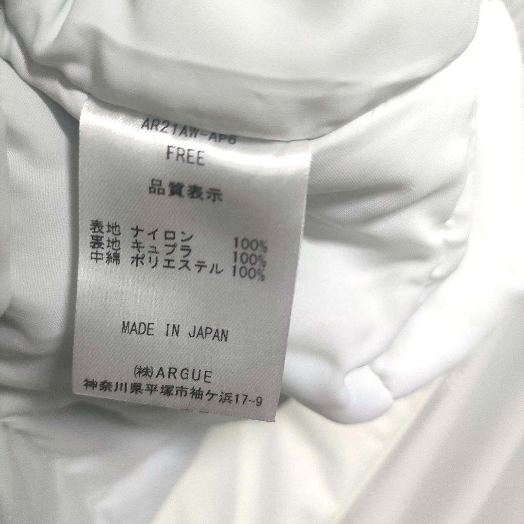 ARGUE アギュー COCOON COAT VEST ダウンベスト