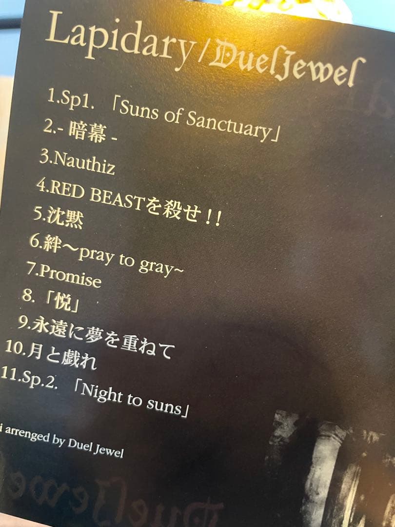 Duel jewel Lapidary CD V系　ヴィジュアル系　ビジュアル系