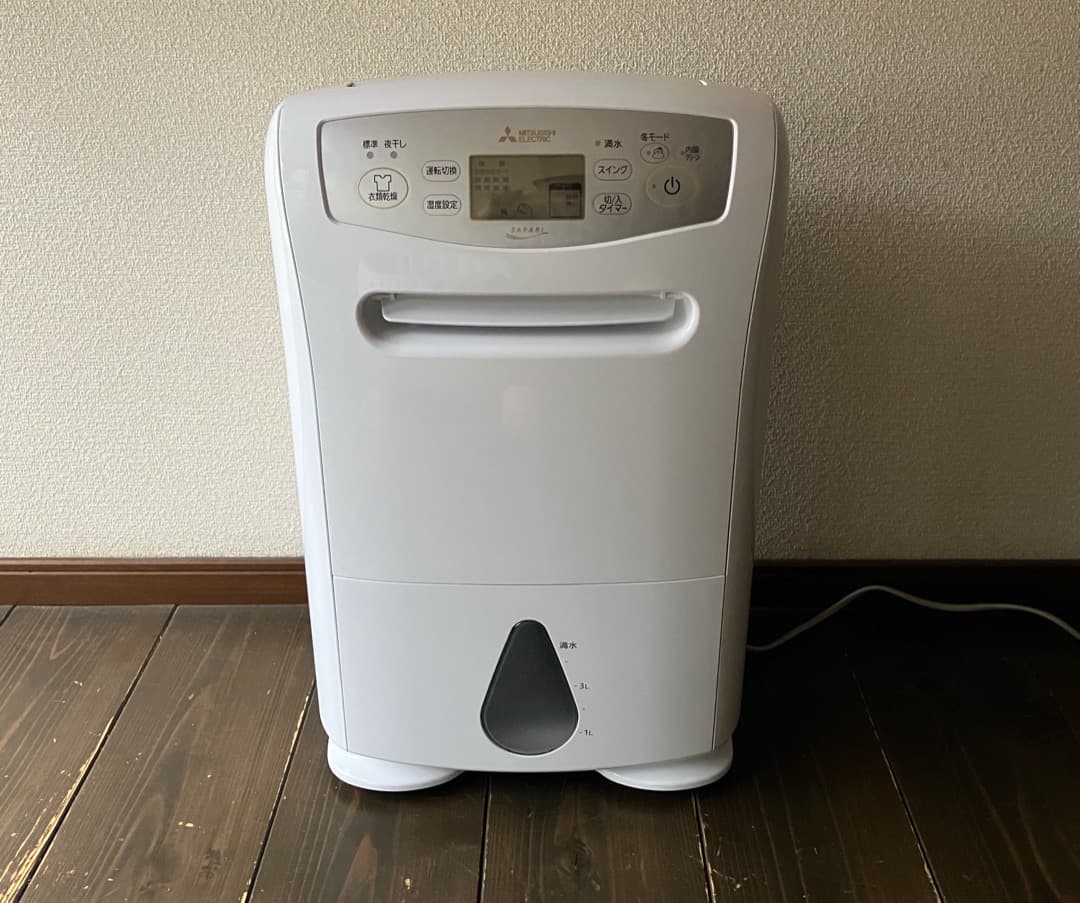 三菱 衣類乾燥除湿機 MJ-P180VX-W 2023年製