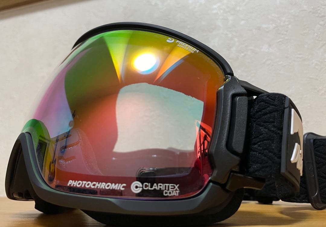 DICE BANK ダイス　バンク　ゴーグル　調光/MIT RED