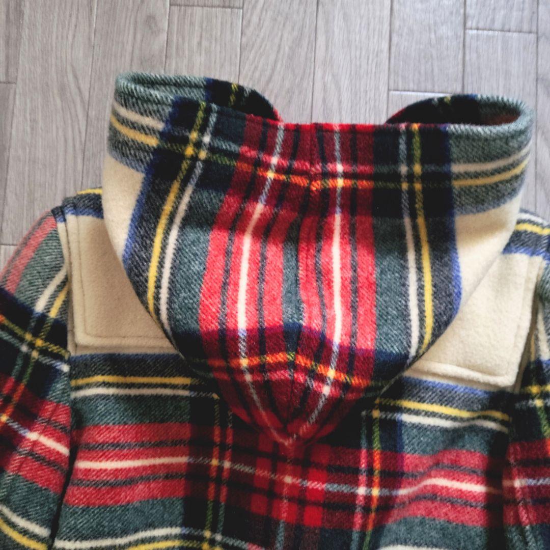 美品 Polo Ralph Lauren チェック ダッフルコート 160 XL