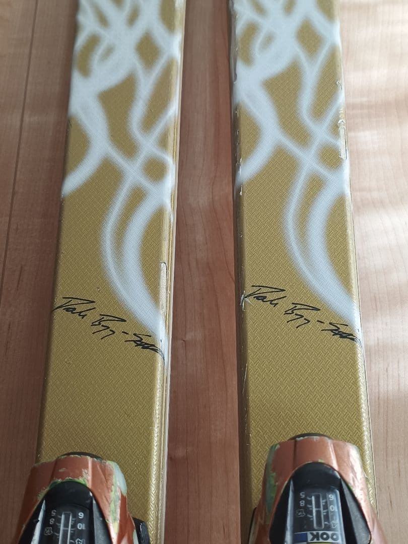 ID-one MR-SG ゴールド + Look pivot コッパーブラウン