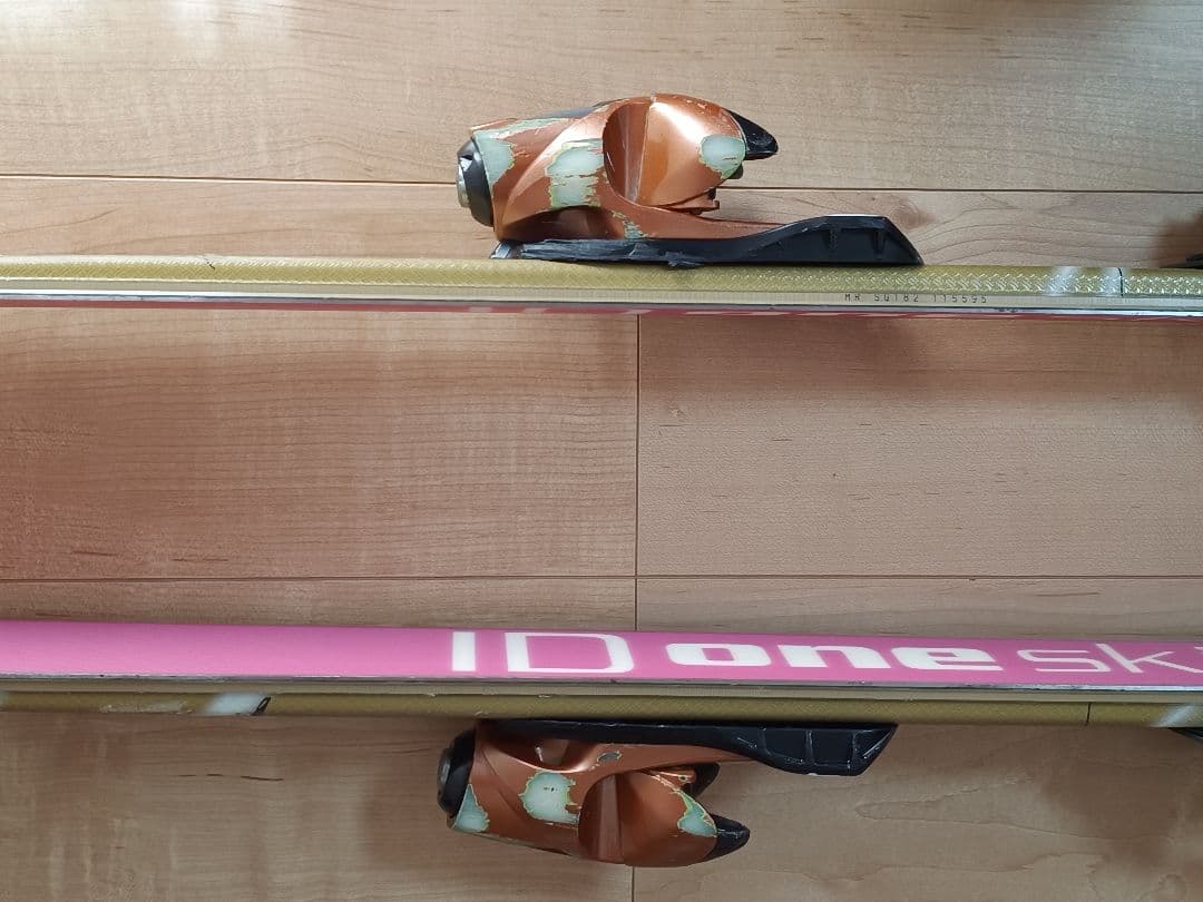 ID-one MR-SG ゴールド + Look pivot コッパーブラウン