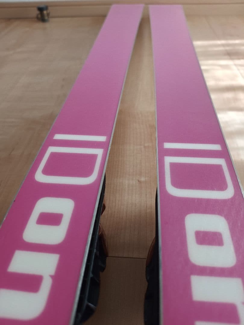 ID-one MR-SG ゴールド + Look pivot コッパーブラウン