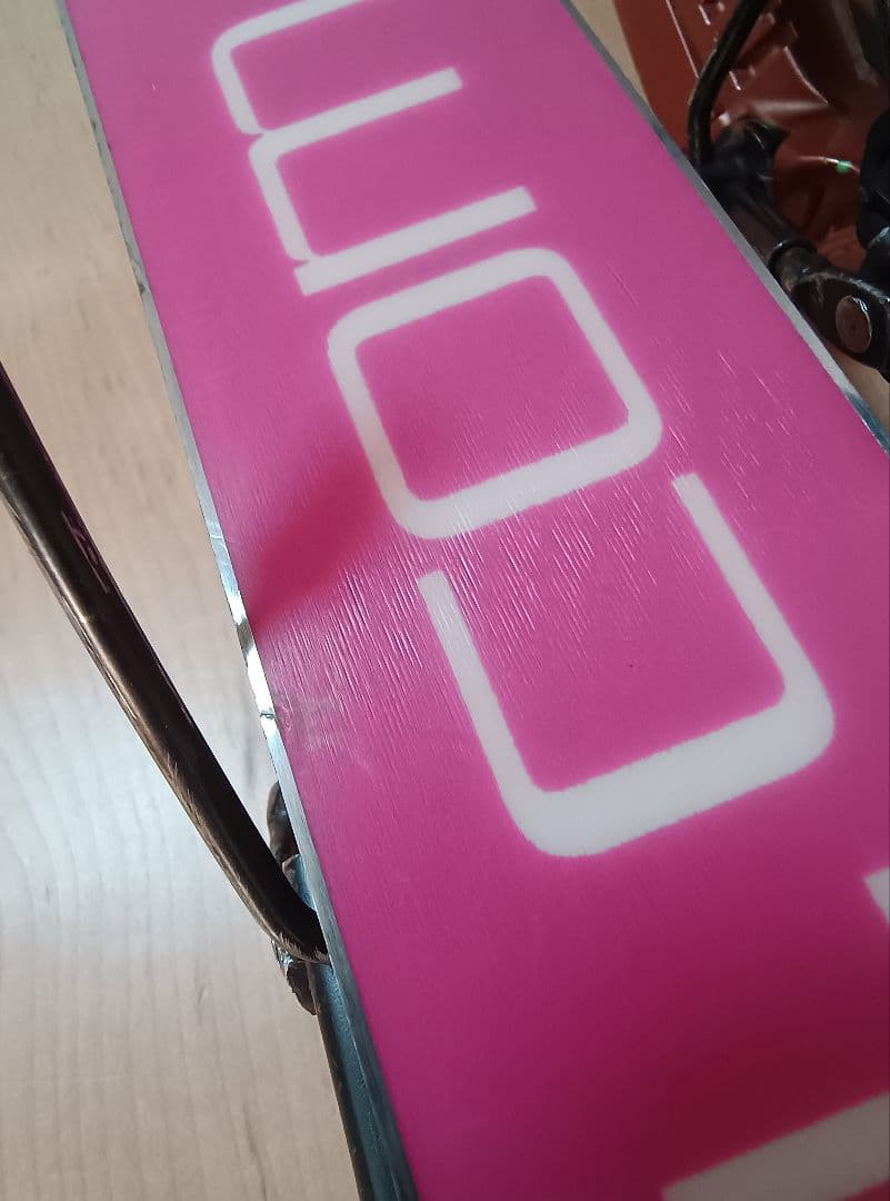 ID-one MR-SG ゴールド + Look pivot コッパーブラウン