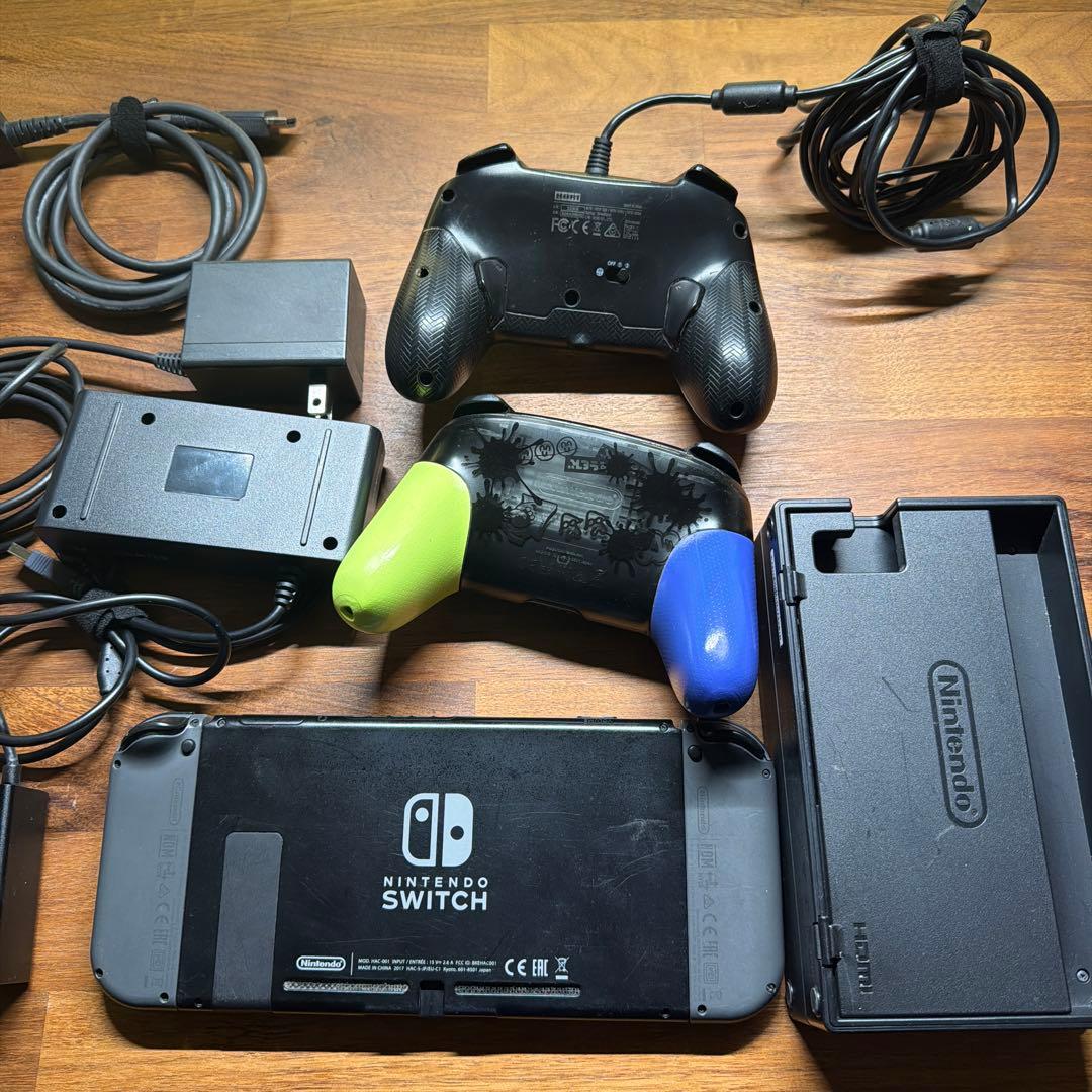 Switch本体スマブラ　プロコン　ホリコン　LAN接続アダプターセット